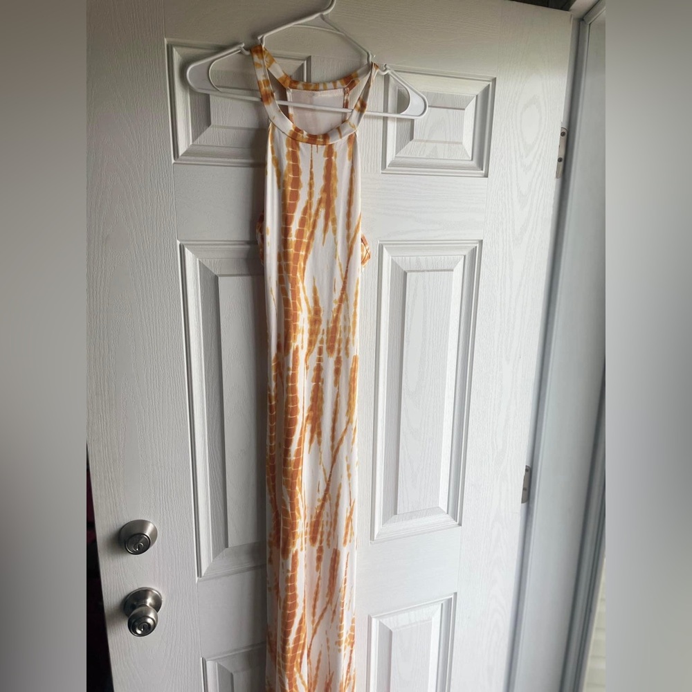 Maxi Dress, Open Back